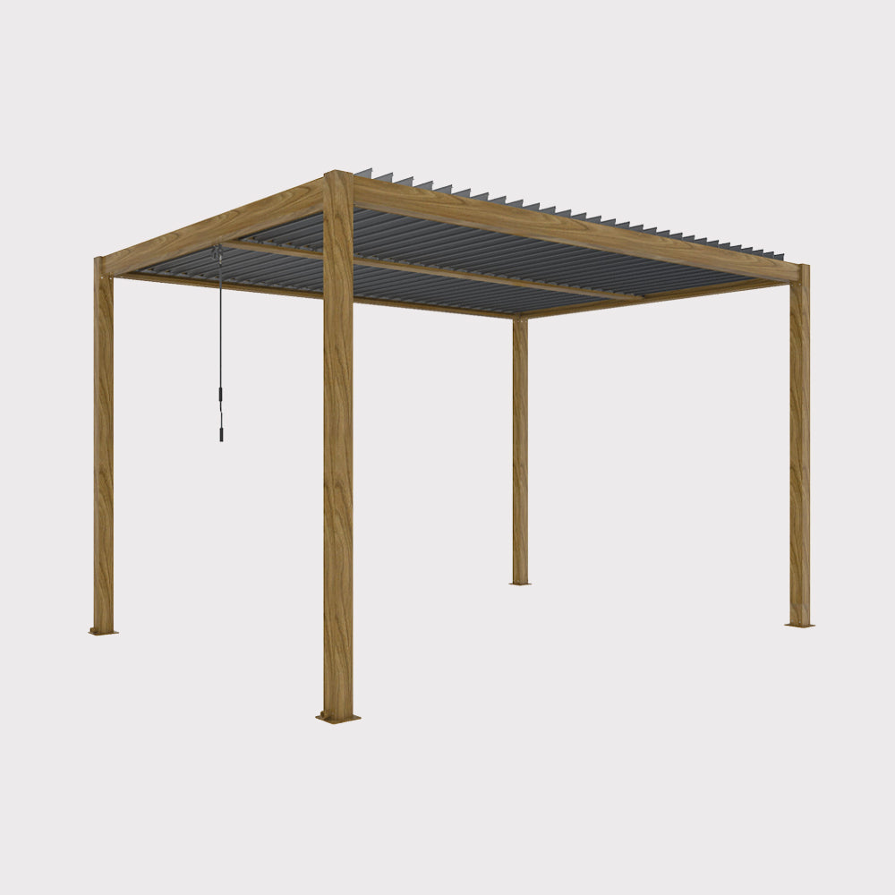 Pergola ogrodowa Luxe 3x4 m z oświetleniem LED