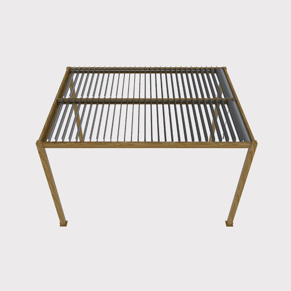 Pergola ogrodowa Luxe 3x4 m z oświetleniem LED