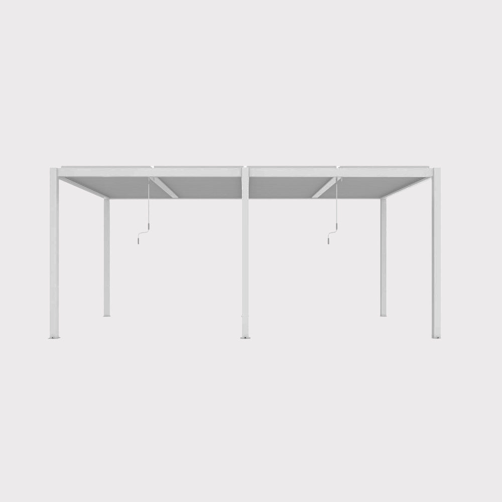 Pergola ogrodowa Luxe 5,8 x 4 m z manualnie otwieranym dachem